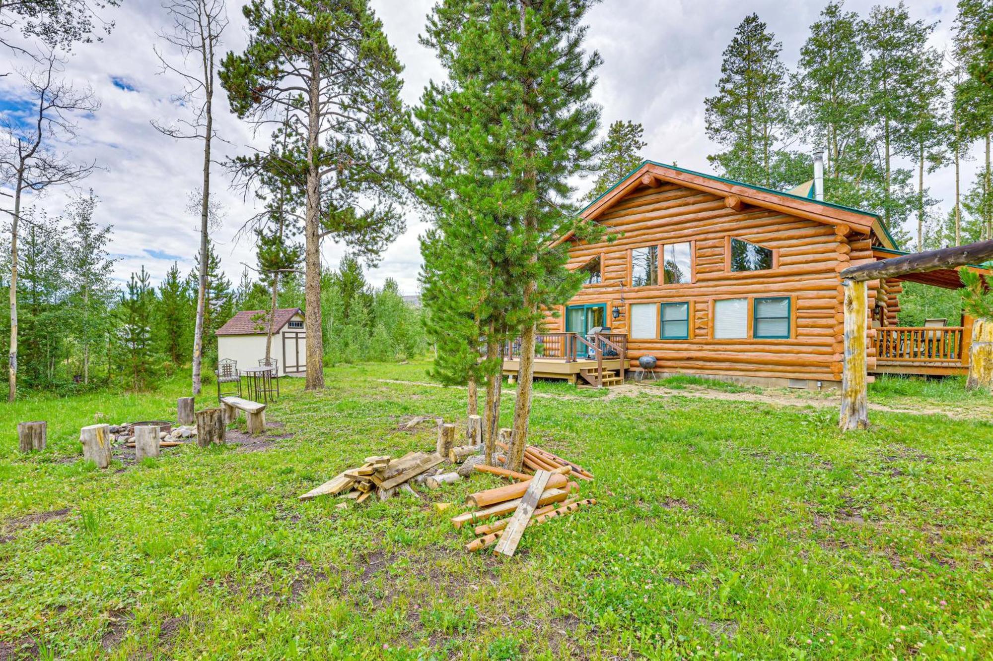 Grand Lake Cabin With Direct Access To Rocky Mtn Np! Eksteriør billede